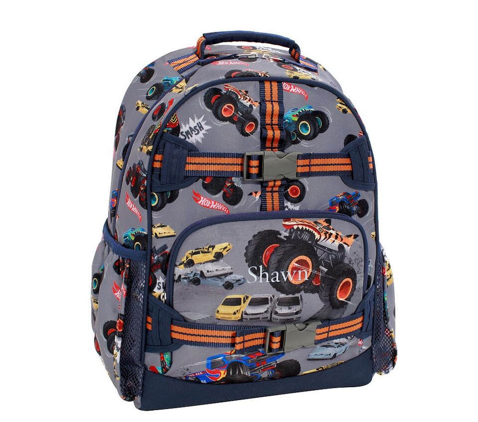 Mackenzie Hot Wheels Monster Trucks™ Backpacks Pottery Barn Kids AU